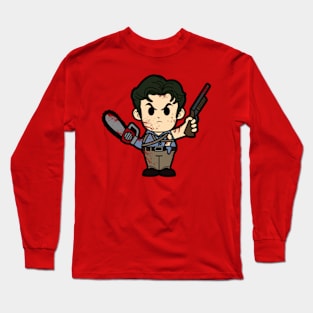 Ash Evil Dead Chibi Long Sleeve T-Shirt